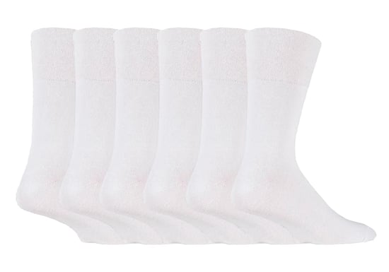 Herren 6er Pack nicht elastische Diabetikersocken mit handgekettelten Zehennähten - Image 1