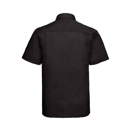 Russell Collection - Formelles Hemd Pflegeleicht für Herren kurzärmlig (Schwarz) - Image 2