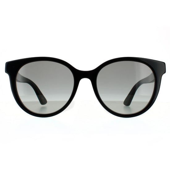 Gucci Runde Frauen Schwarz Grau Gradient Sonnenbrille - Image 1