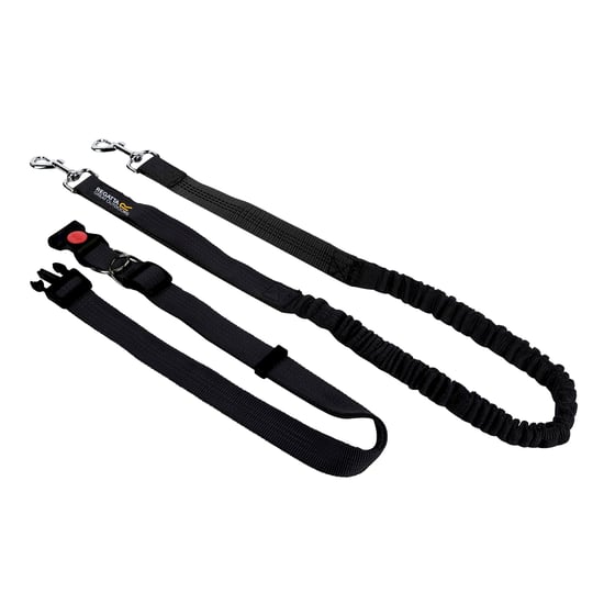 Regatta Handfrei Jogging Hundeleine (Schwarz) - Image 1