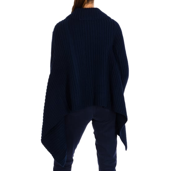 Knitted cardigan with safety pin closure 8515 women