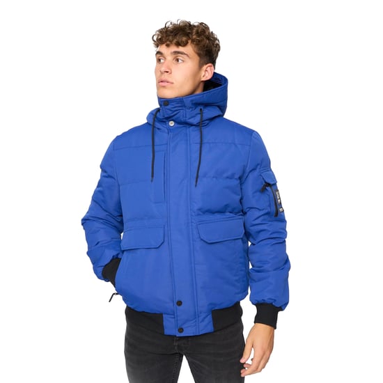 Crosshatch - "Milwaka" Bomberjacke für Herren (Blau) - Image 1