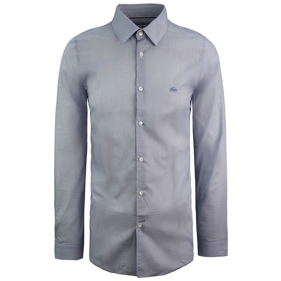 Lacoste Slim Fit Herren Blaues gewebtes Hemd - Image 1