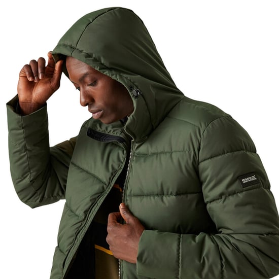 Regatta Mens Lakiver Padded Jacket (Dark Khaki)