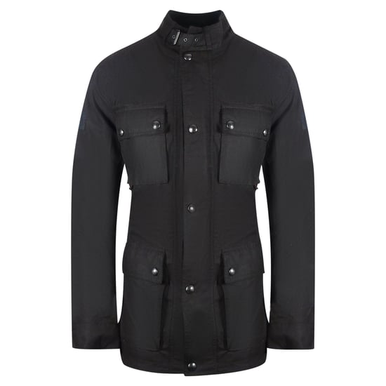 Schwarze Roadways-Motorradjacke von Belstaff - Image 1