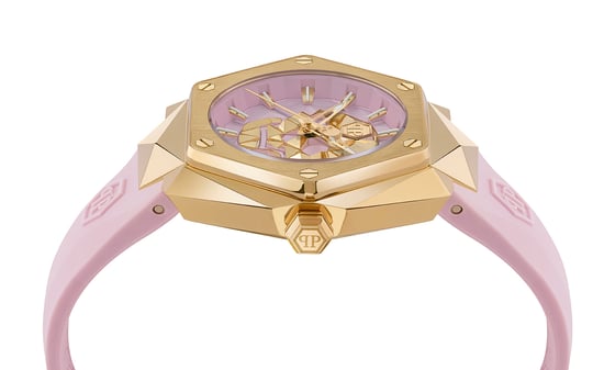 Philipp Plein $kull Stacheln Damen Pink Uhr PWADA0124 - Image 2