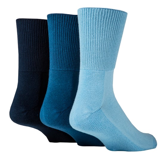 Extra breite Bambus-Socken für Diabetiker von IOMI | 3er-Pack | 4 Farben - Image 1