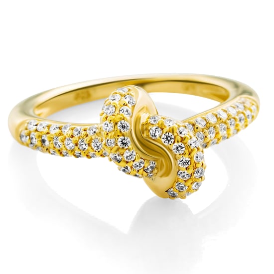 Orphelia 'Palma' Damen-Ring aus 925er Sterlingsilber – Gold ZR-7569/G - Image 1