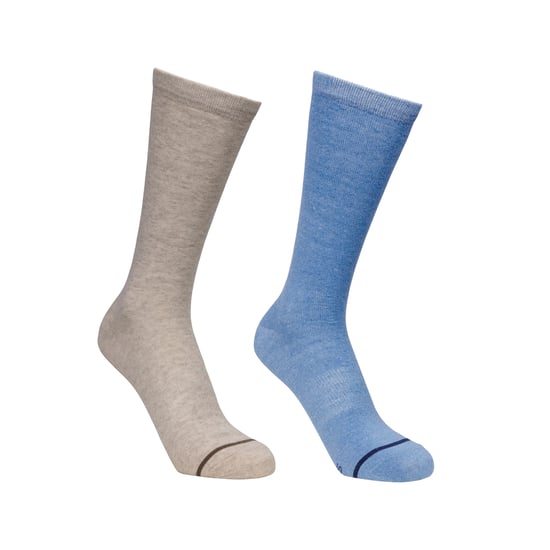 Trespass - "Heathan" Socken für Herren/Damen Unisex (3er-Pack) (Hafermilch/Cremefarbe/Blaugrau) - Image 4