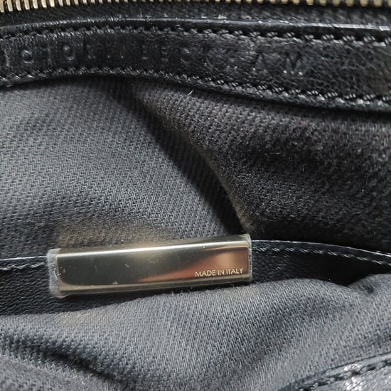 Victoria Beckham Schultertasche mit Kettenriemen aus schwarzem Leder - Image 6