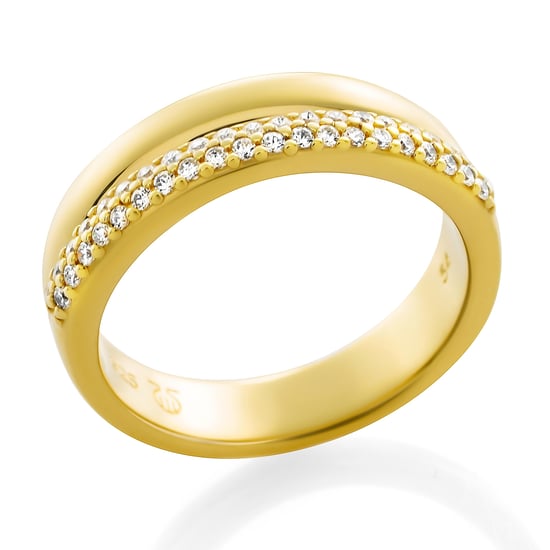 Orphelia 'Emily' Damen-Ring aus 925er Sterlingsilber – Gold ZR-7581/G - Image 3