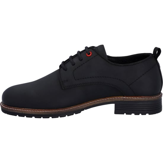 Hunter Jura Leder Männer Schwarz Schnürschuhe - Image 5