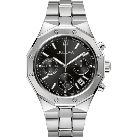 Bulova Precisionist Herren Silber Uhr 96B410 - Image 1