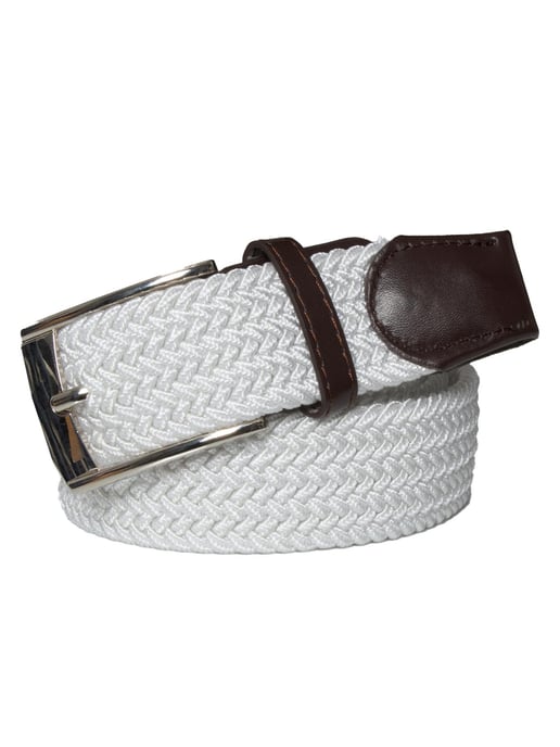 Enzo Unisex-Gürtel - Weiß - Image 2