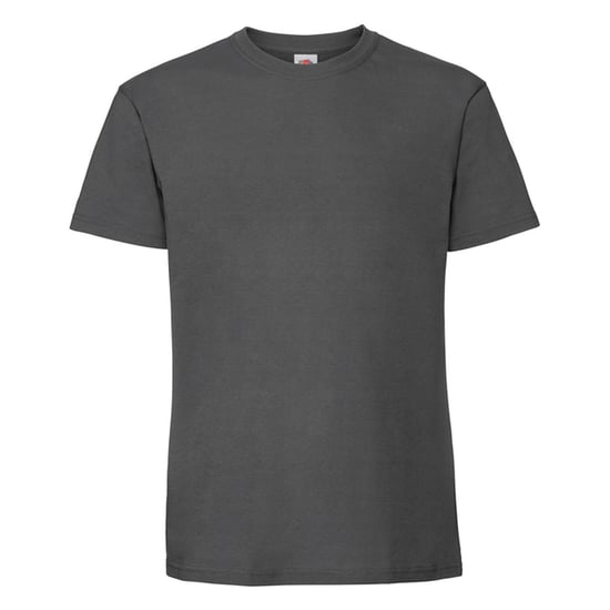 Fruit of the Loom Herren Iconic Premium Ringspun Baumwolle T-Shirt (Light Graphite) - Image 1