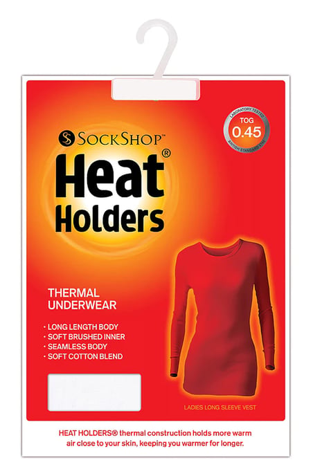 Heat Holders - Damen Thermounterwäsche mit langen Ärmeln - Weiß - Image 2