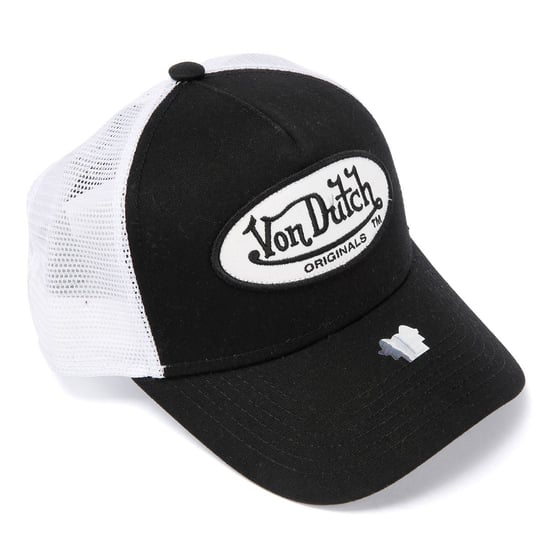 Von Dutch Trucker Boston Baumwolle Schwarz Caps - Image 4