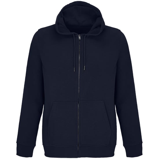 SOLS - "Calipso" Hoodie mit durchgehendem Reißverschluss für Herren/Damen Unisex (Dunkelblau) - Image 1