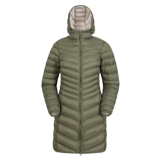 Mountain Warehouse Damen/Damen Florence Lange Gepolsterte Jacke (Khaki) - Image 1