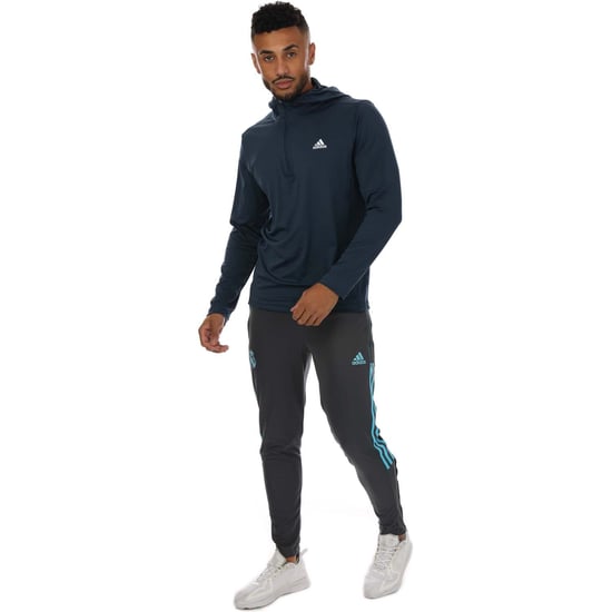 Sweat capuche Golf Primegreen adidas Pour Homme en Bleu Marine - Image 3