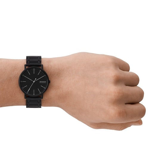 Skagen Signatur Schwarz Herren Armbanduhr SKW6914 - Image 3