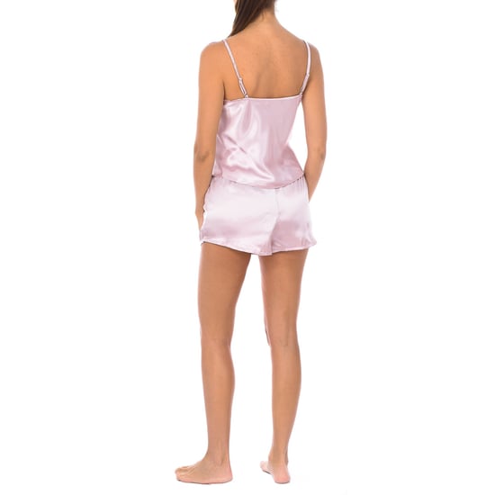 Women's 2200 round neck suspender pajamas