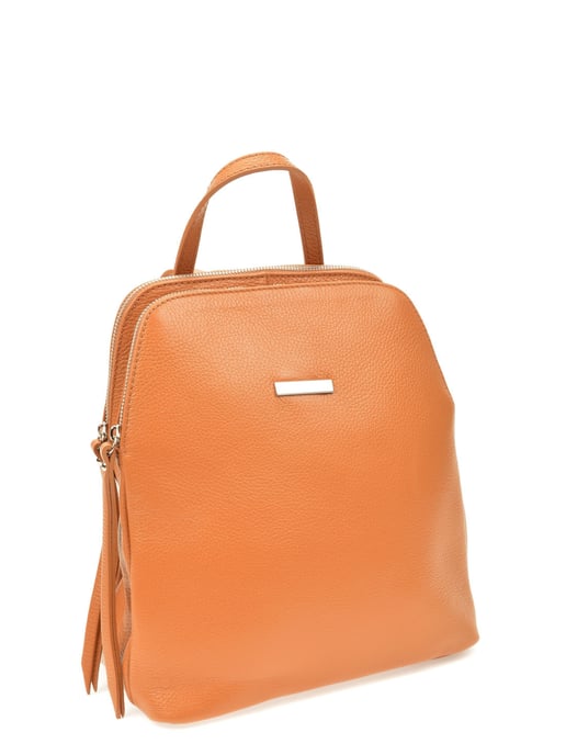 Anna Luchini SS22 AL 1512 Marron Cuir de vachette Sac - Image 4