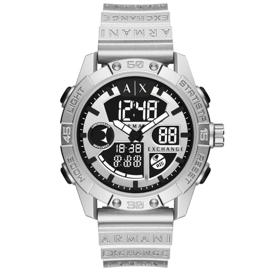 Armani Exchange D-bolt Silber Herren Armbanduhr AX2965 - Image 1