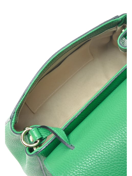Luisa Vannini SS22 LV 1783T Vert Cuir de vachette Sac - Image 4