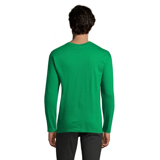 SOLS - "Monarch" T-Shirt für Herren Langärmlig (Irisches Grün) - Image 2