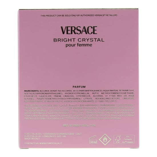 Versace Bright Crystal Eau de Parfum 90ml - Image 4