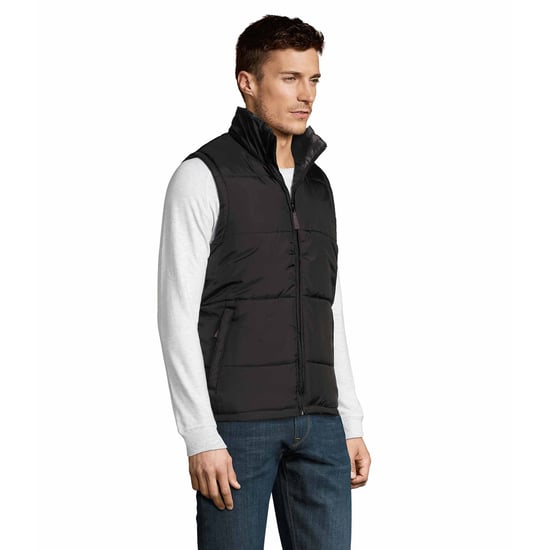 SOLS Warm Unisex wattierte Bodywarmer Jacke (Schwarz) - Image 4