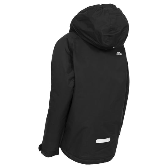 Trespass Kinder Cornell II Jacke wasserfest (Schwarz) - Image 2
