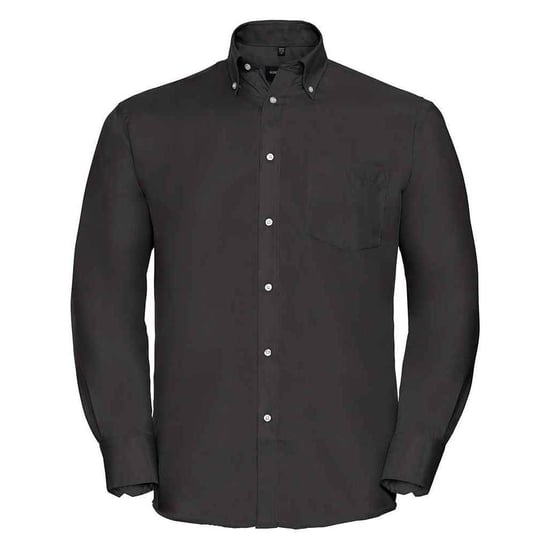 Russell Collection - "Ultimate" Formelles Hemd für Herren Langärmlig (Schwarz) - Image 1