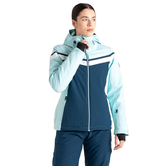 Dare 2B - "Flurry" Skijacke für Damen (Wasser Blau/Dunkel-Jeansblau) - Image 4