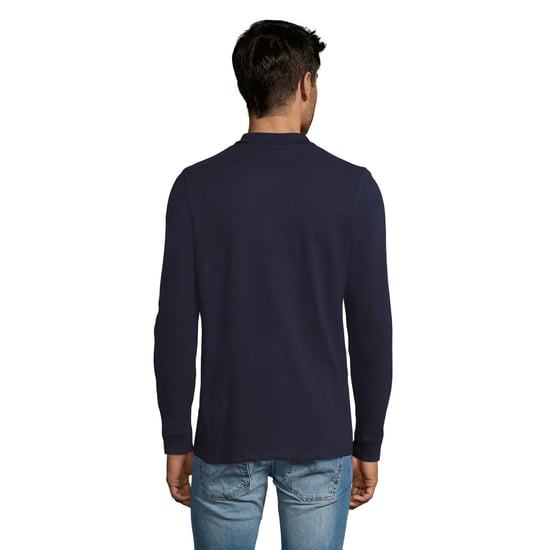 SOLS - "Perfect" Poloshirt für Herren Langärmlig (Dunkelblau) - Image 2