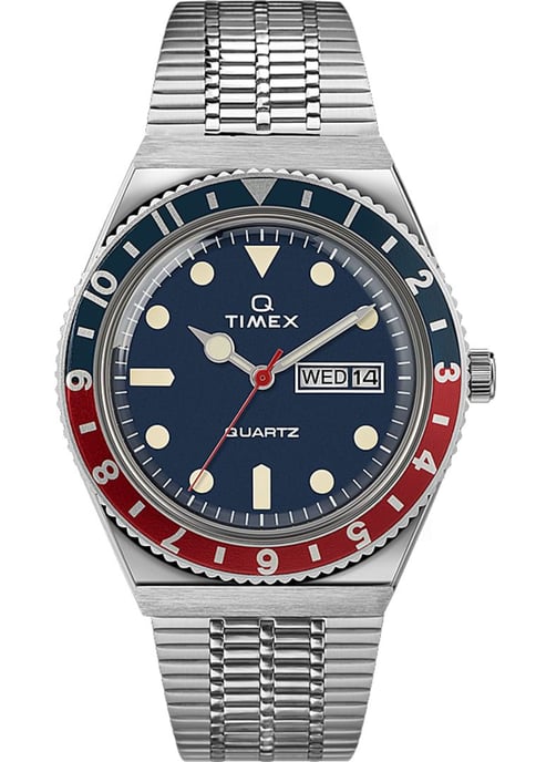 Timex Q Reissue Herrenuhr Silber TW2T80700 - Image 1