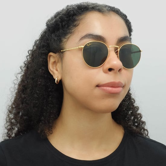 Ray-Ban Round Unisex Gold Green RB3637 New Round