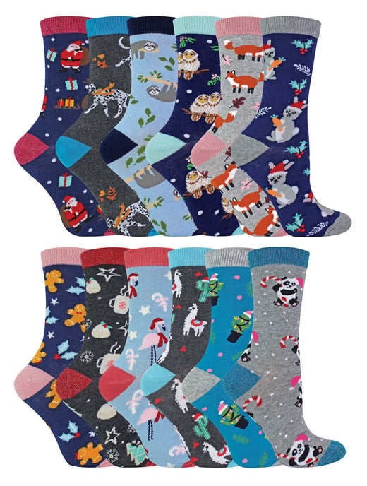 Wildfeet - 12 Tage Adventskalender Socken in Geschenkbox - 12 Tage von Weihnachten - Image 1