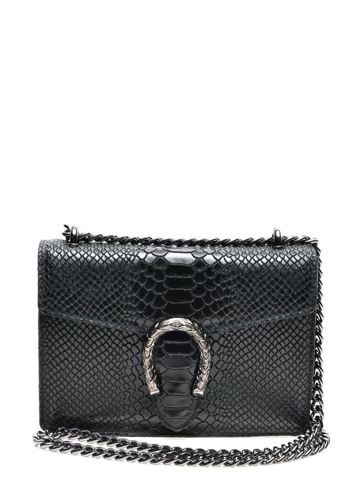 Renata Corsi SS22 RC 8089 Schwarze Ledertasche - Image 1
