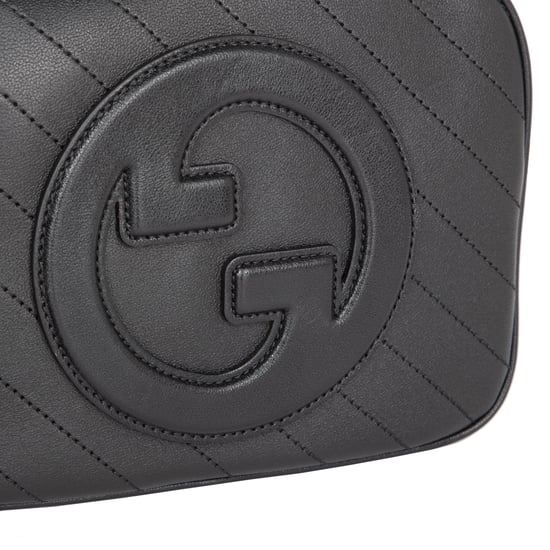 Gucci Kleine Gucci Blondie Schultertasche Schwarz - Image 5