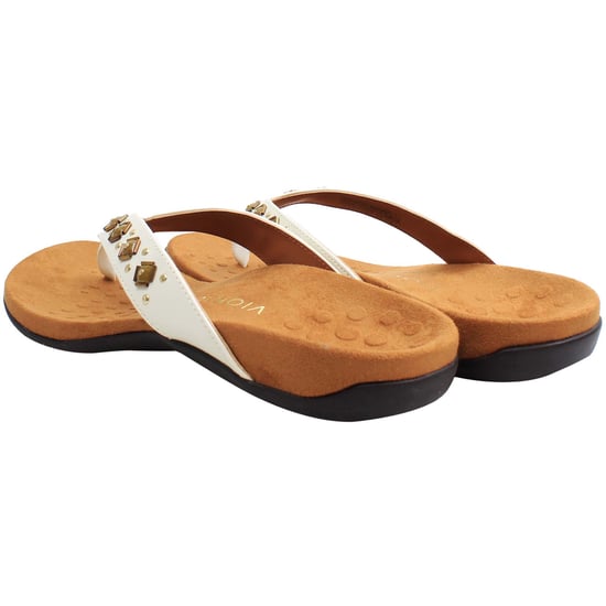 Vionic Rest Floriana Damen Weiße Flip-Flops - Image 3