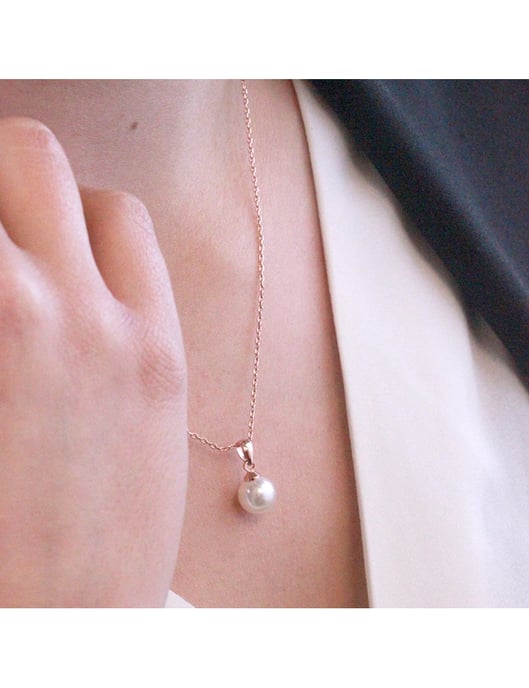 Pauline Vollmond Perle - Rose Gold und Kristall Set - Image 6