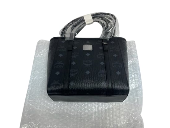 Mcm Damen Toni Shopper in Braun Visetos - Image 4