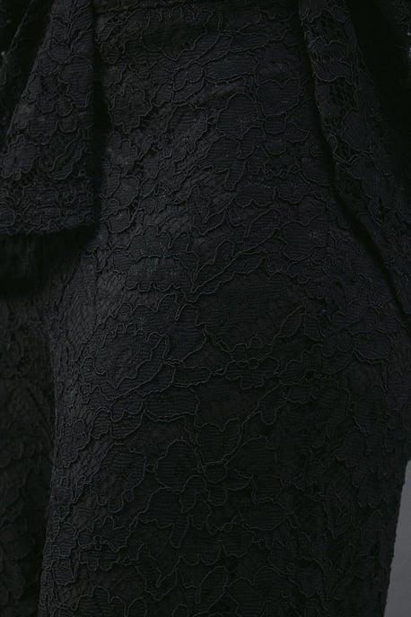 Lace High Waist Straight Leg Trouser - Image 5