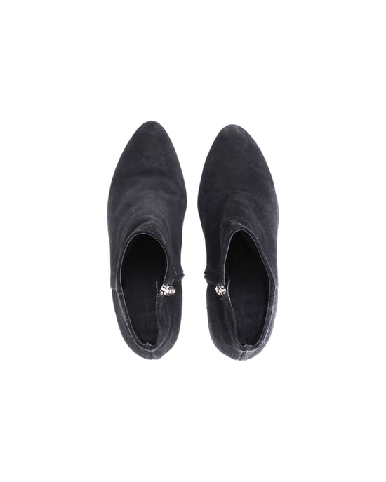 Alexander Wang Gabi Stiefel aus schwarzem Wildleder - Image 5