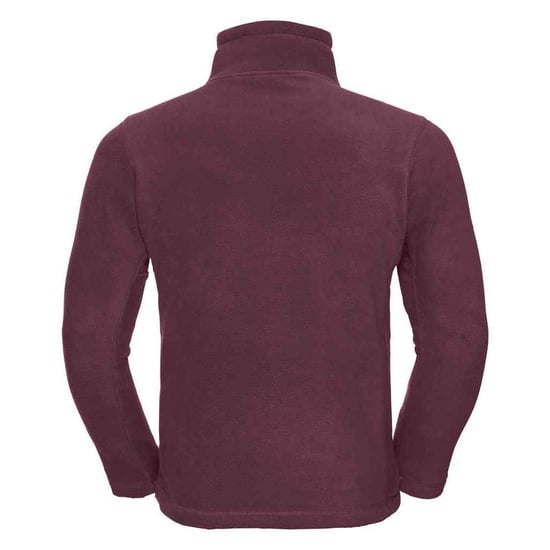 Russell - Fleece-Oberteil Reißverschluss für Herren - Für Außen (Burgunderrot) - Image 2