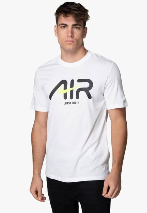 Nike Swoosh Air Herren-T-Shirt in Weiß - Image 1