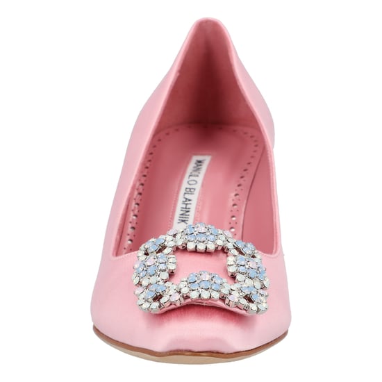 Manolo Blahnik Hangisi 070 Pump in Pink - Image 4