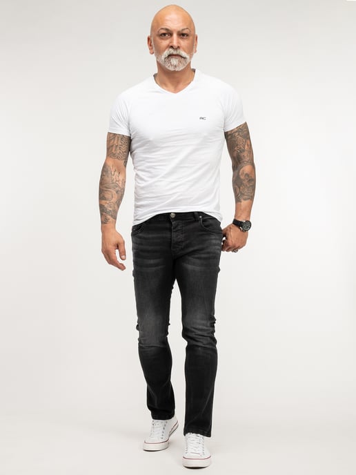 Lorenzo Loren Jeans Dunkelgrau - Image 5